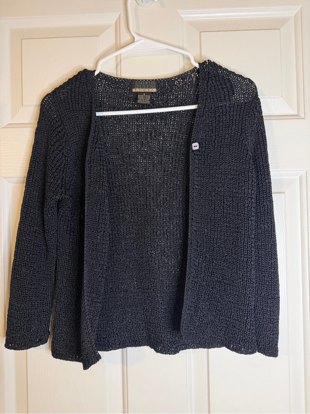 Sigrid Olsen Sport open-knit cardigan - size S